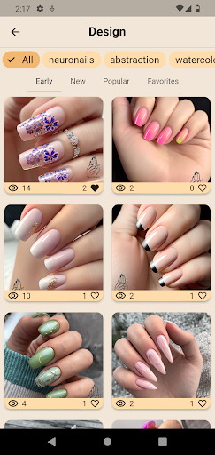 Nail Arts Ideas Line Screen 3