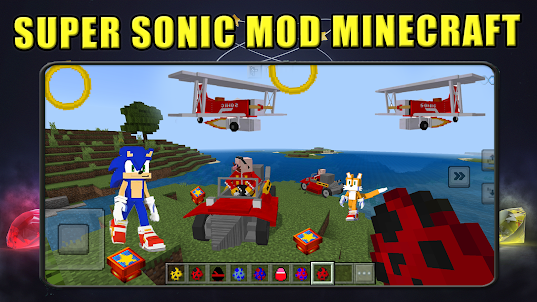Mod Super Sonic Jogo Minecraft