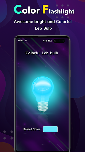 Screenshot of Color Flashlight : Color Torch