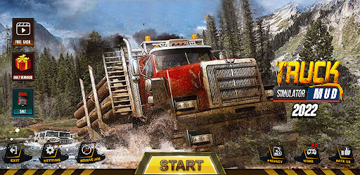 Mud Truck Simulator 2021 : Real Offroad Driving APK-MOD(Unlimited Money Download) screenshots 1