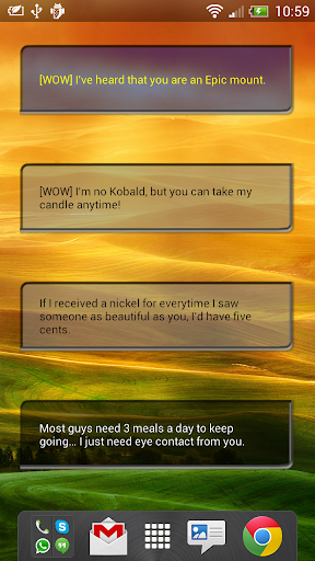 Daily pick up lines Screen 2