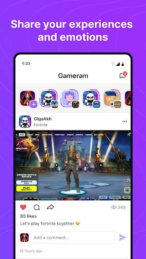 Gameram: Gaming social network screenshot 4