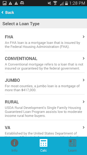 Network Funding Mortgage App Screen 3