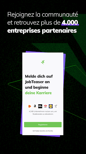 Aperçu de l'application