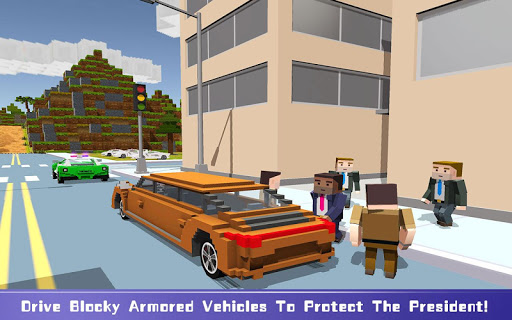 Blocky Security: USA President screenshot 2