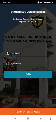 Android application St. Michael's Junior School screenshort