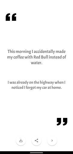 Android application Factsgenic screenshort