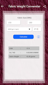Screenshot 6 Cuenta de hilados y calculador android