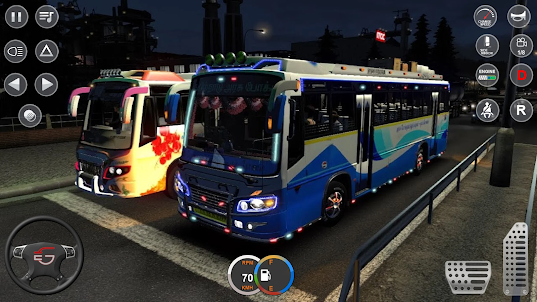 Game Bus Pengemudi Bus Offroad