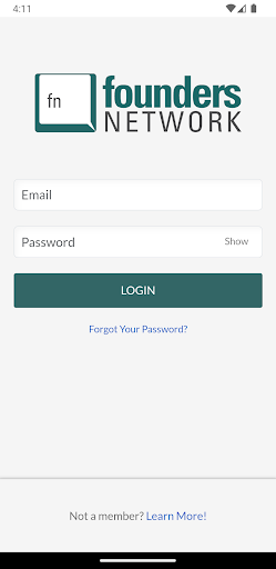 Android application Founders Network screenshort