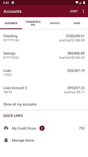 WESLA Federal Credit Union Screenshot 3 - AppWisp.com