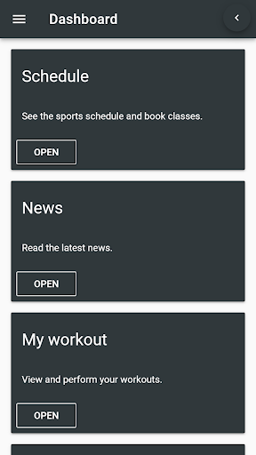 Aperçu de l'application