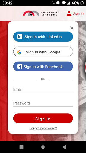 MA Connect Screen 2
