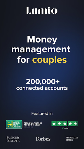 Android application Lumio: Couples finances screenshort