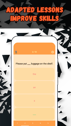 Android application English for everyone: Grammar screenshort