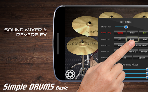 Simple Drums Basic - Virtual Drum Set 1.2.9 Screenshots 3