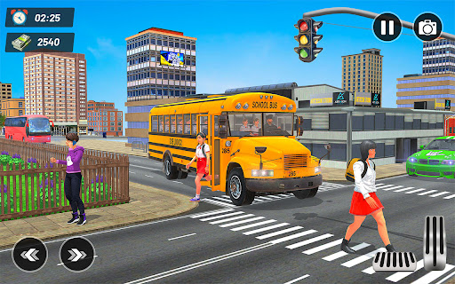 Android application School Bus Driving Games 3D screenshort