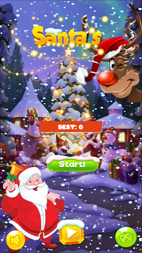 Android application Christmas Jam, three in a row screenshort