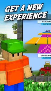 Download Stumble Guys Map and Mod MCPE android on PC