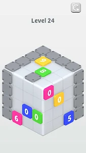 Cube Numbers - Connect 3D