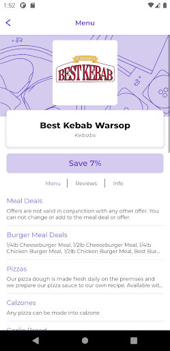 Best Kebab Warsop Screen 2