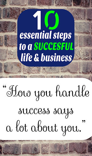 Android application Steps to A SUCCESFUL Life screenshort