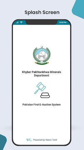 Android application KP Minerals e-Auction screenshort