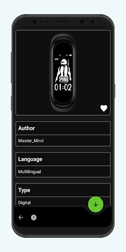Mi Band 4 WatchFaces Screen 2