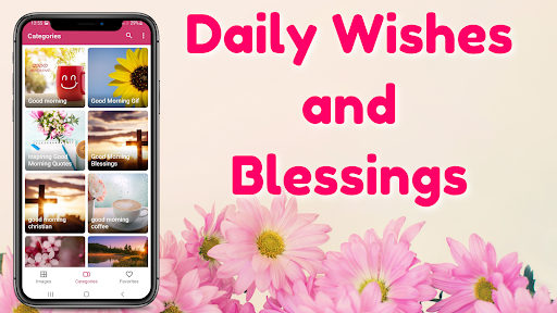 Android application Daily Wishes and Blessings Gif screenshort
