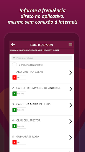 PROIG - Diário de Classe