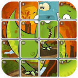 Chubby Dinosaur Puzzle Games icon