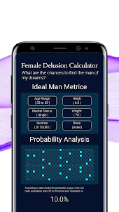Female Delusion Calculator App