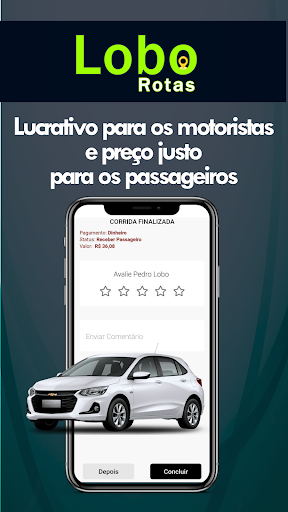Lobo Rotas - Motoristas Screen 2