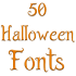 Halloween Fonts for FlipFont4.0.4
