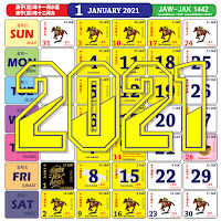Kalendar Kuda Malaysia 2021