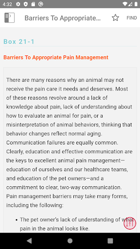Veterinary Pain Management HBK