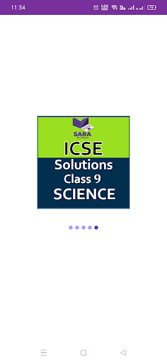 Android application ICSE Solutions Class 9 Science screenshort