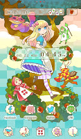 screenshot of Colorful Alice +HOME Theme