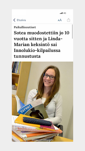 Haapavesi-lehti Screen 2