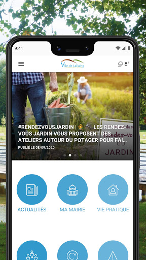 Android application Ville de Lallaing screenshort