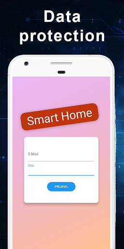 Android application Smart Home screenshort