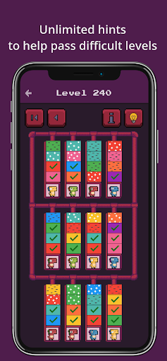 Sorting Puzzle: Save the Dinos لقطة شاشة للعبة الأندرويد 3
