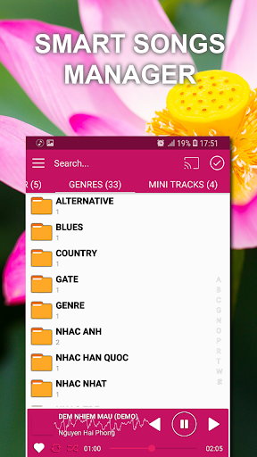 Music player: audio mp3 player Screen 3