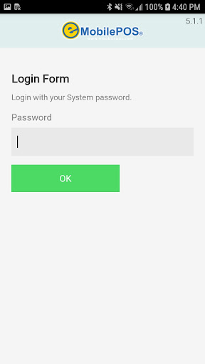 Android application eMobilePOS screenshort
