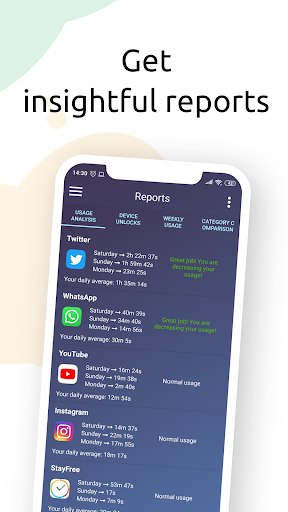 StayFree - Screen Time Tracker & Limit App Usage 6.4.1 Screenshots 3