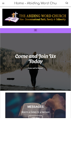 Abiding Word Church Screen 2