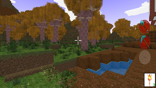 Android application Block Craft Adventure Land 3D screenshort