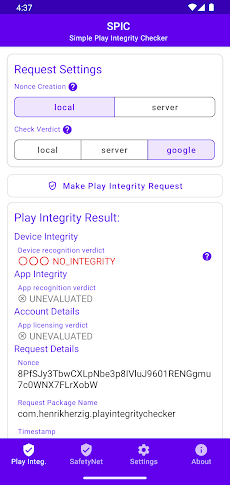SPIC - Play Integrity Checkerのおすすめ画像1