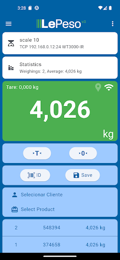 LePeso Screen 2