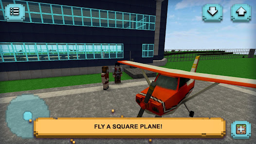Plane Craft: Square Air  screenshots 2